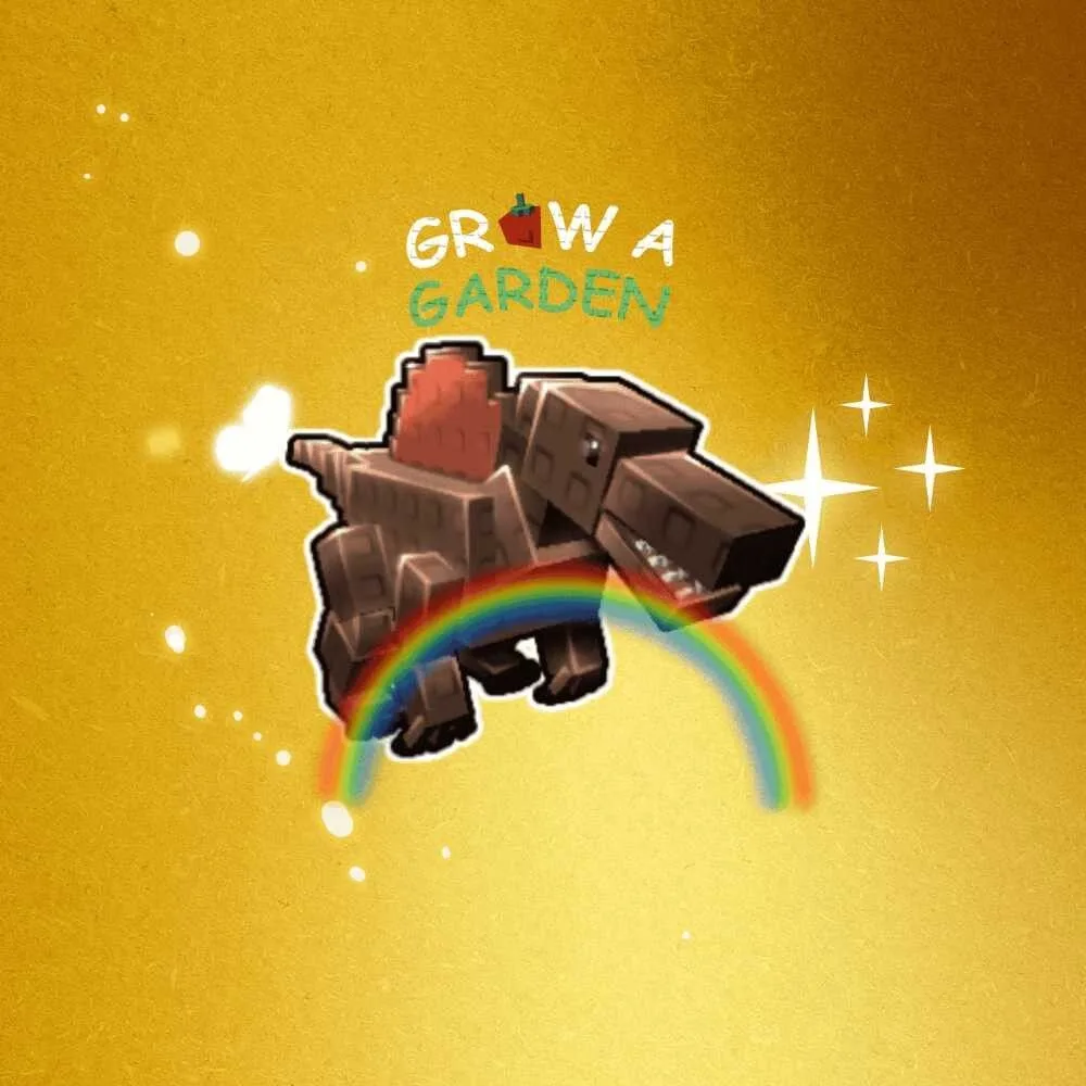 Rainbow Spinosaurus - Spino - Grow a Garden — Account account
