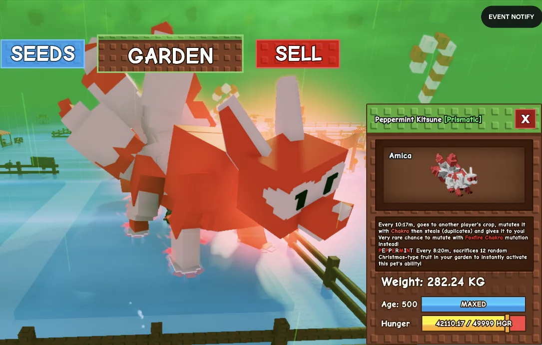 282.24kg Peppermint Kitsune