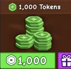 1,000 Tokens 1000R Instant Delivery