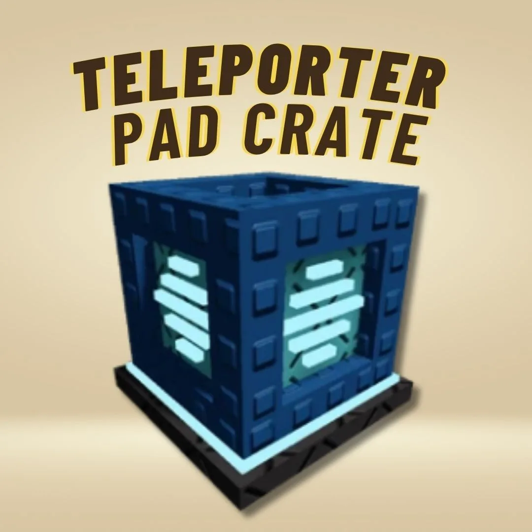 Teleporter Pad Crate INSTANT DELIVERY - Grow a Garden 2 (Mythic)