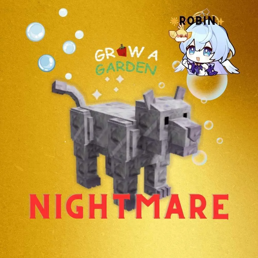 Nightmare Diamond Panther - Grow a Garden — Account account