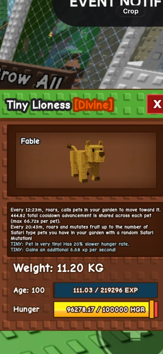 Tiny Lioness