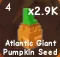 Atlantic Giant Pumpkin Seed