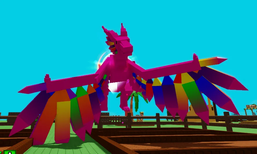 Rainbow Frost dragon