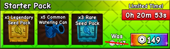 Starter Pack 149R — Account account