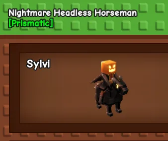 Huge Nightmare Headless Horseman +38kg — Account account