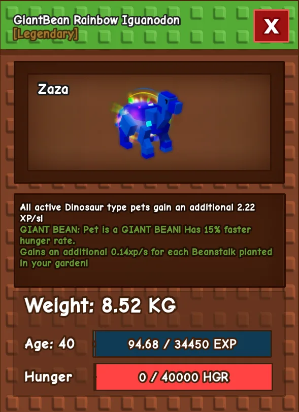 RBH IGUANADON (Only 1 In Eldorado)