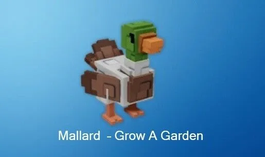 Pet (Get 2 For 1 ) Mallard Grow a Garden Instant Delivery Safe trade GAG