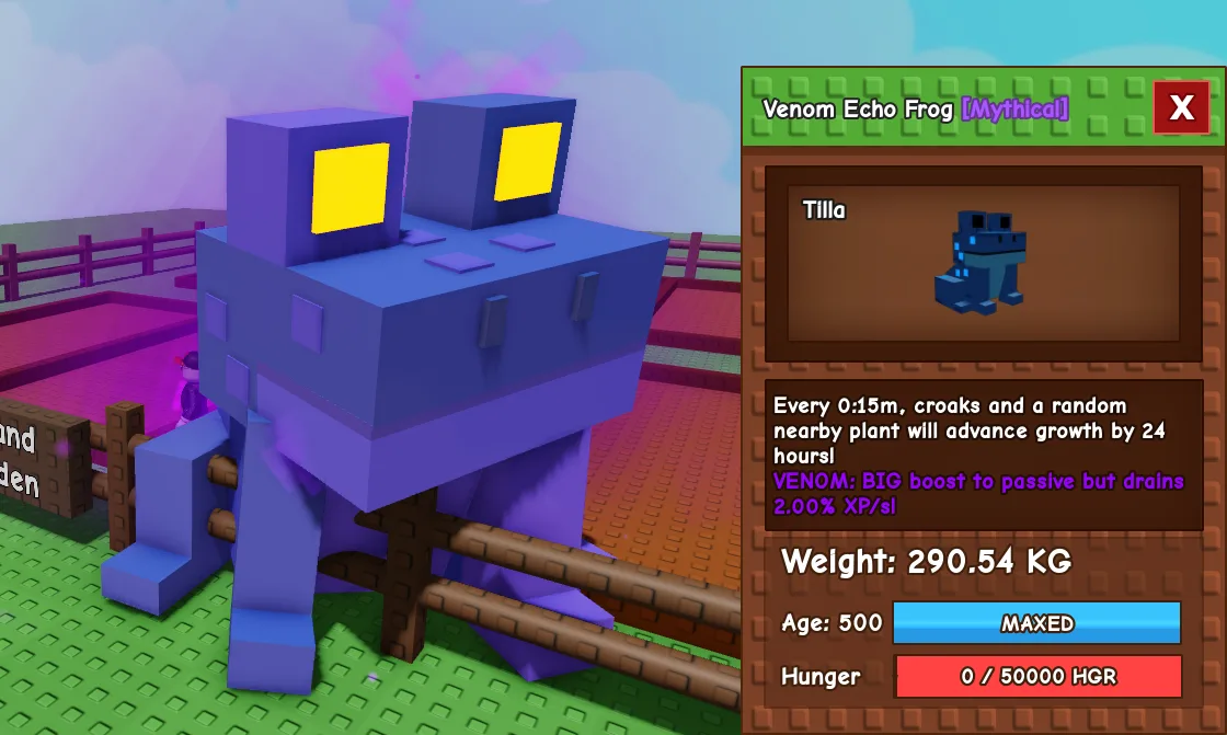 290.54kg Venom Echo Frog
