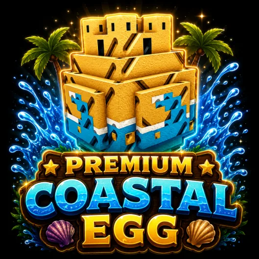 100x Premium Coastal Eggs READY STOCK INSTAN DELIVERY Coastal Eggs PREMIUM X100