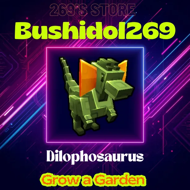 Dilophosaurus l Dilo Grow a Garden Fast Delivery 2 6 9 Store — Account account