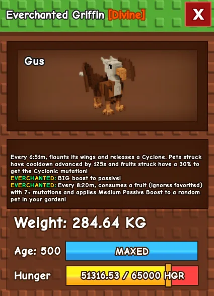 278KG-282KG GRIFFIN NIGHTMARE / EVERCHANTED / VENOM! — Account account