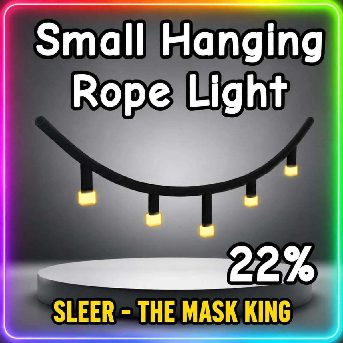 Small Hanging Rope Light - Grow A Garden 2 (Uncommon)