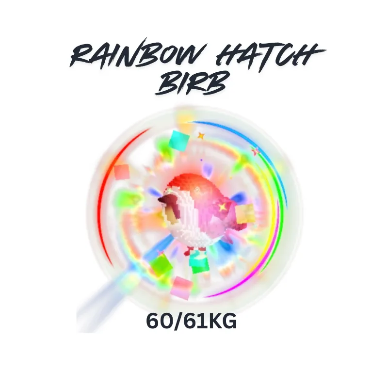 HUGE RAINBOW HATCH BIRB GROW A GARDEN