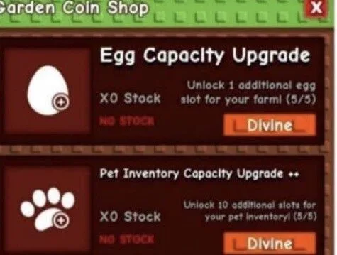 READY ALL MAX INVENTORY (235 SLOT) ACCOUNT GROW A GARDEN