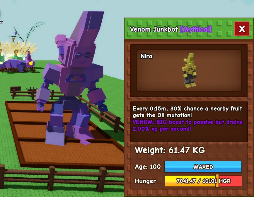 61.47kg Venom Junkbot — Account account