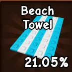Get Props Beach Towel Grow a Garden 2 Instant Delivery Safe trade GAG2