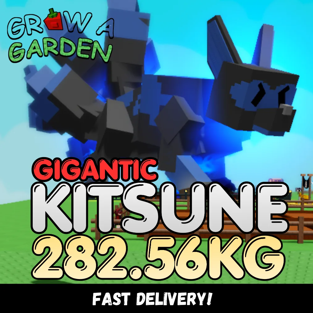 GIGANTIC Corrupted Kitsune 282.56KG Huge Age 500 INSTANT DELIVERY