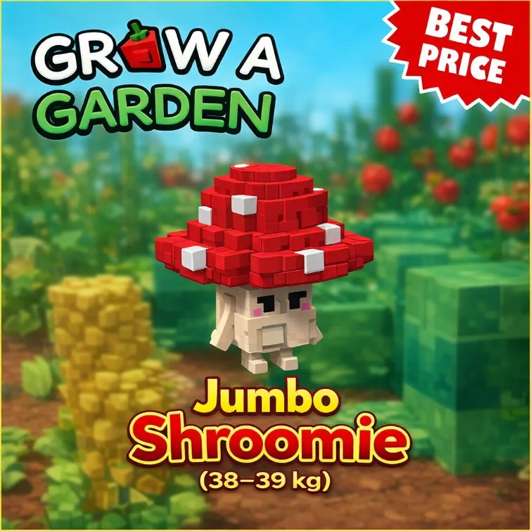 CHEAP 38-39kg Jumbo Shroomie! Level 100! Fast Delivery (Visual Image avalible) — Account account