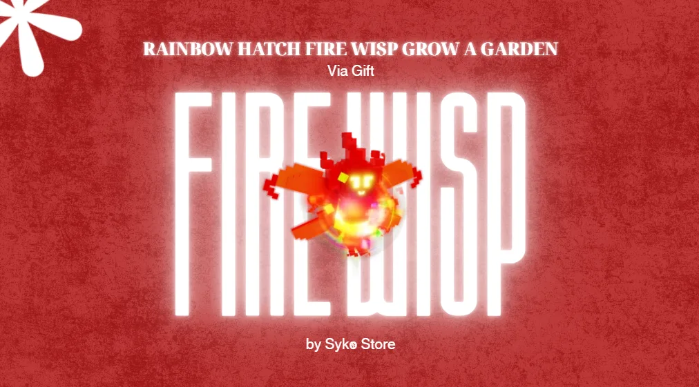 HUGE Rainbow Hatch Fire Wisp ( RBH FIRE WISP ) 60KG/61KG/280kg ++ AGE 500 CHEAPEST AND INSTANT DELIVERY
