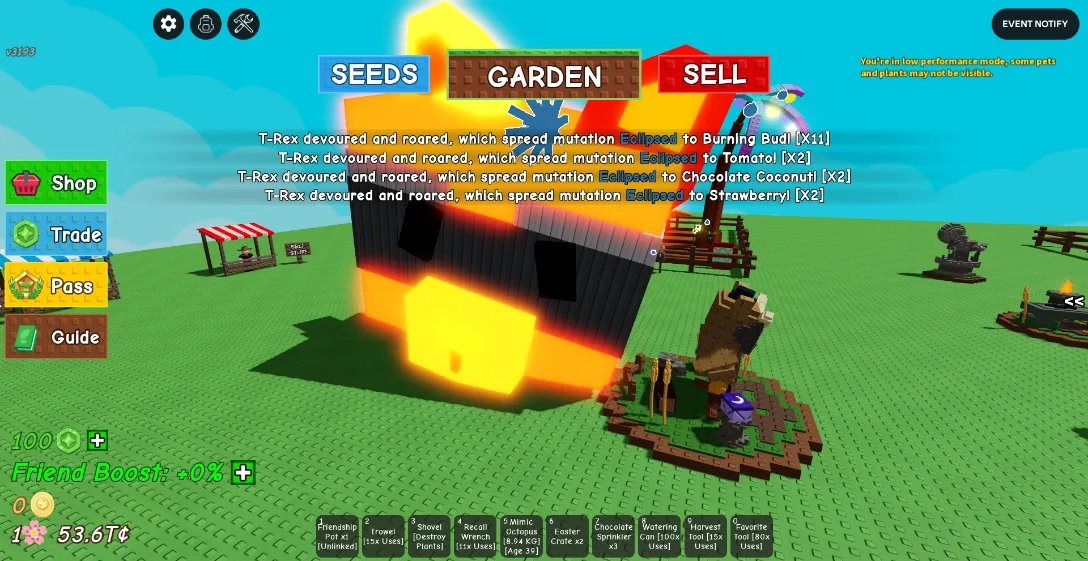 Ember Raccoon 180+kg Age Max level 500