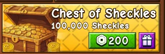 Grow a Garden 2 - Chest of Sheckles 200R — Account account