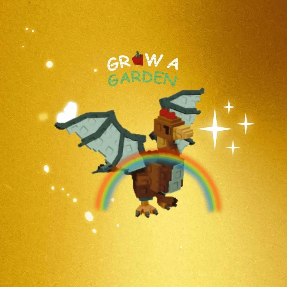 Rainbow Cockatrice - Grow A Garden — Account account