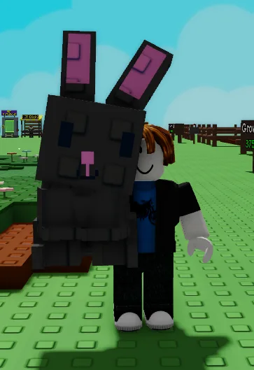 Uncommon Black Bunny Dani Eats Carrots for 1.52 Value Bonus! G — Account account