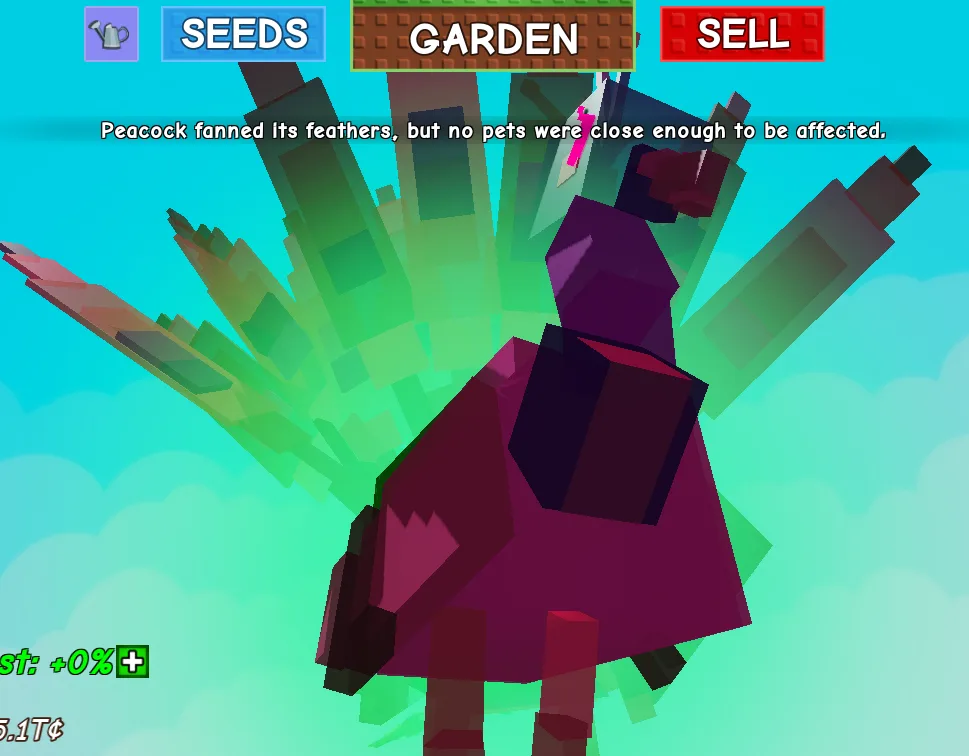 Titanic Peacock 80-87kg Venom/Nightmare Mutation, 15s NO TOY! — Account account