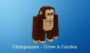 Pet Chimpanzee Grow a Garden Instant Delivery Safe trade GAG