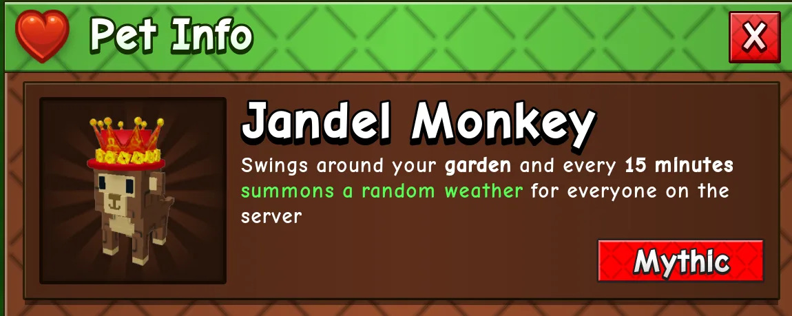 Jandel Monkey (Mythic)