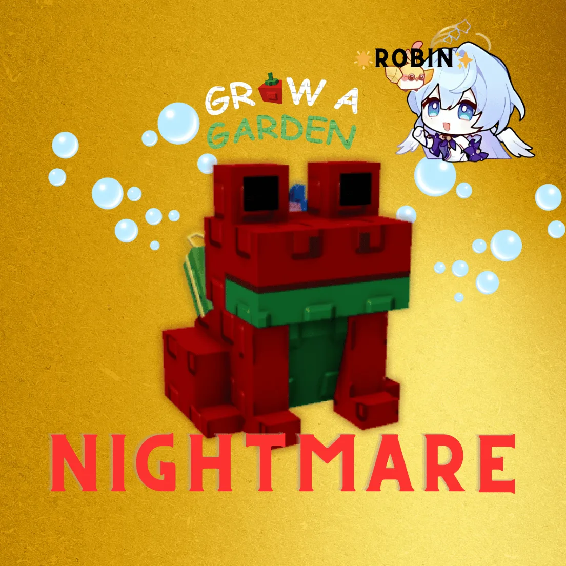 Nightmare Mistletoad - Grow a Garden — Account account