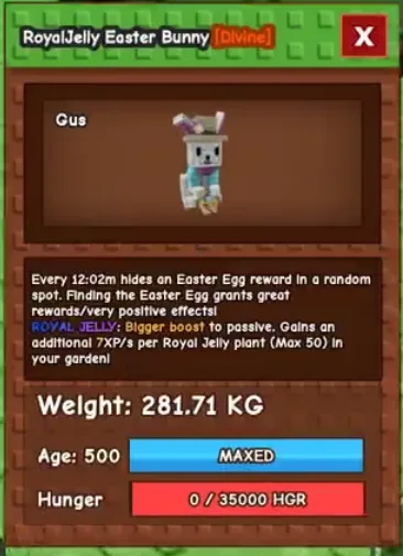 280kg+ RoyalJelly Easter Bunny super handsome//this is not snow bunny//because i run out of tag limitation so i pick this//this is easter bunny — Account account