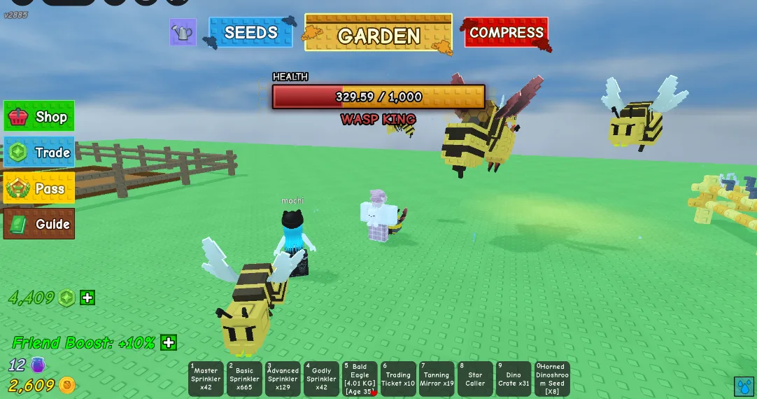 King Wasp ( bizzy bee part 3 ) (Read description) — Account account