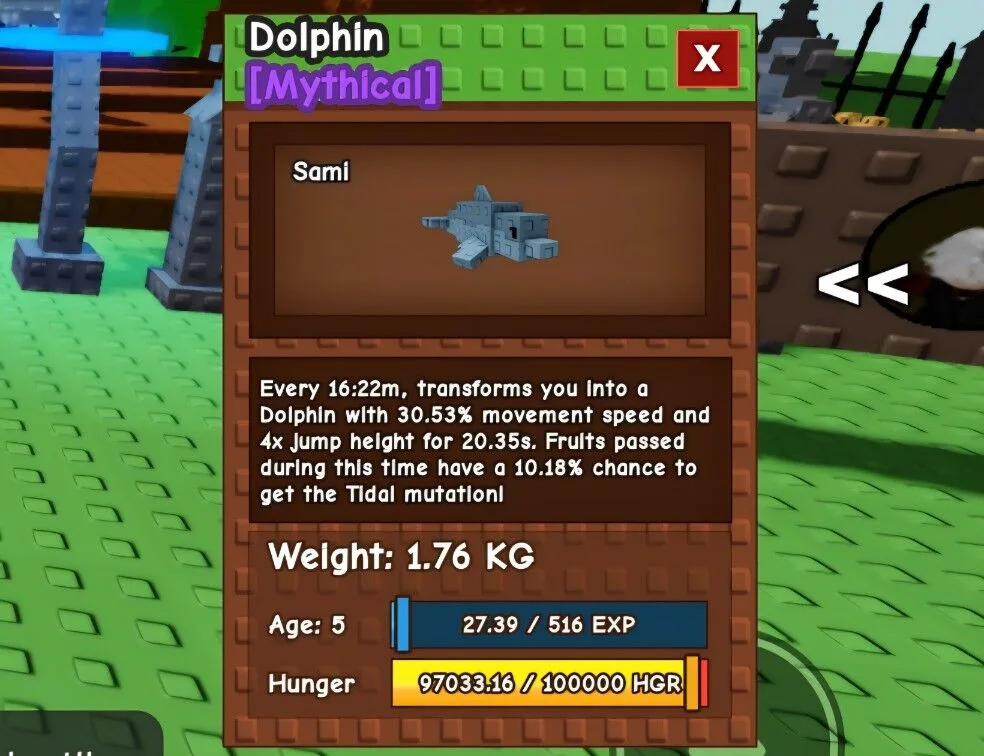 Dolphin New Pet (Mythical)
