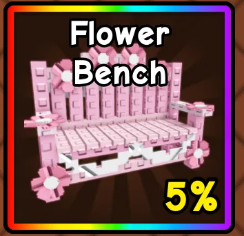 x1 Flower Bench