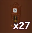 1x clock