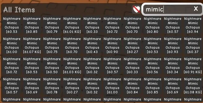 READY HUGE MIMIC OCTOPUS 60/61/62 KG Grow A Garden