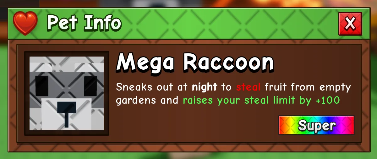 Raccoon (Super)