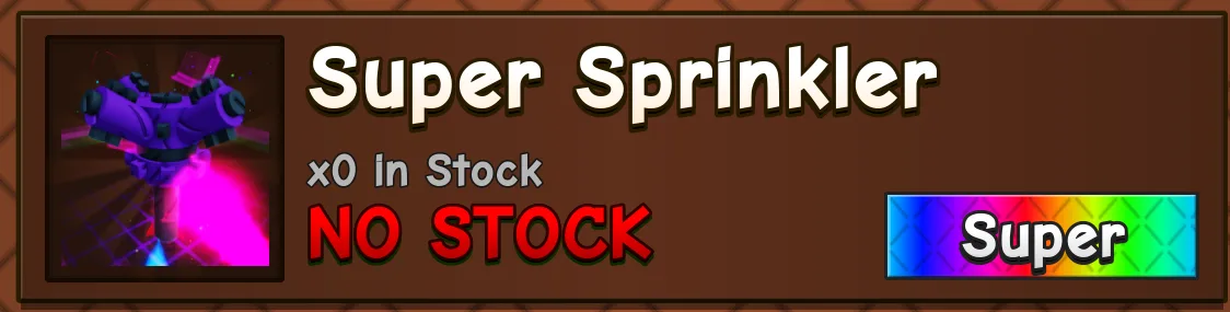 Super Sprinkler Grow A Garden 2 Instant Delivery