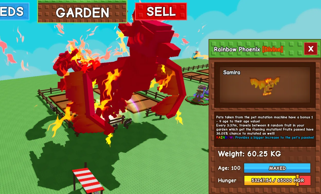 60kg+ Rainbow Phoenix — Account account