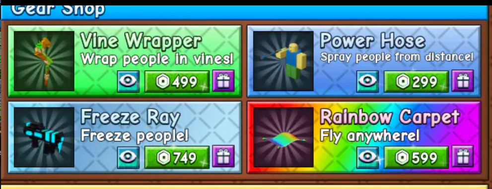 All Gears Gamepass 2149r - Grow a Garden 2 Gifting It to U Fast Gifting