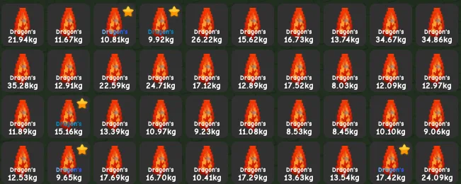 Dragon Breath Fruit 8KG+ (Not Seed) (Super)