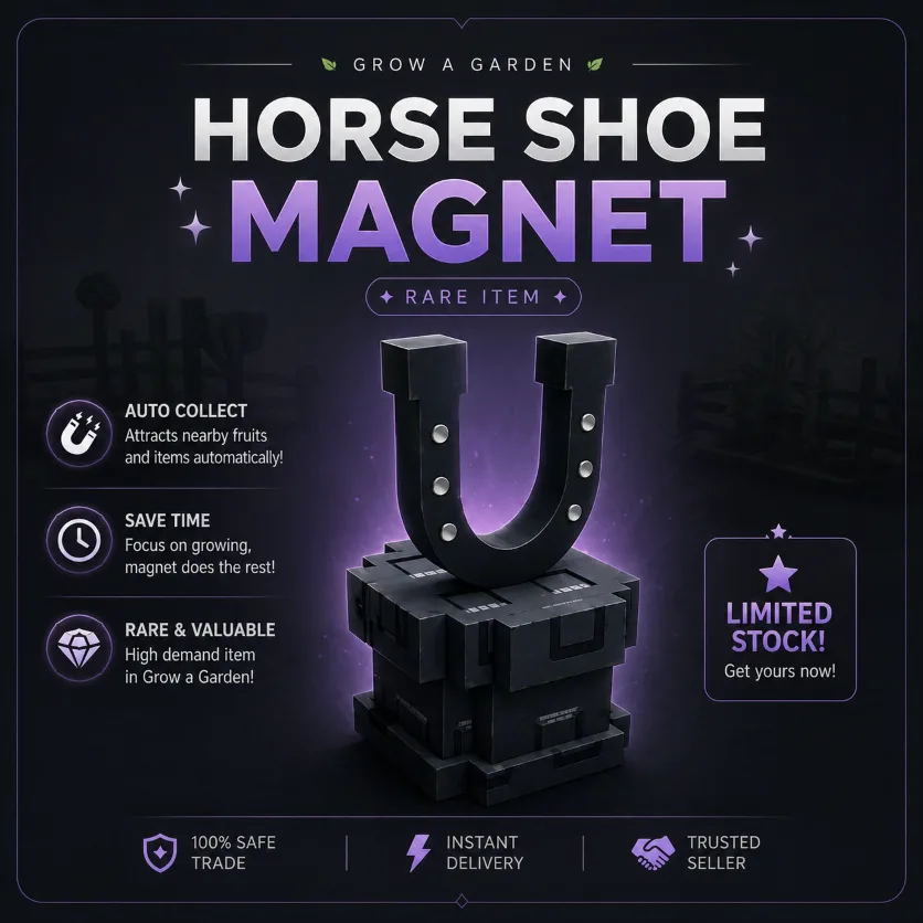 Horse Shoe magnet (BETTER THAN PANCAKE STACK) In ur account read the description — Account account