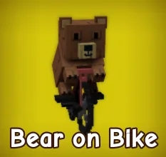 Bear On Bike Instant Delivery