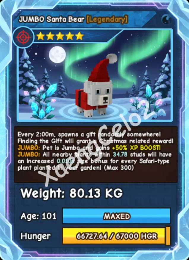 NEW 80.13KG TITANIC JUMBO SANTA BEAR 101 MAX AGE - READY TO USE - 2 MINS MAX CD - NO TOY LIMITED STOCK — Account account