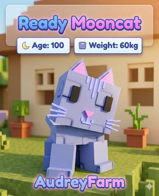 Mooncat Age 100 Weight 60+kg 15sec Skill — Account account