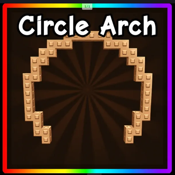 x1 Circle Arch