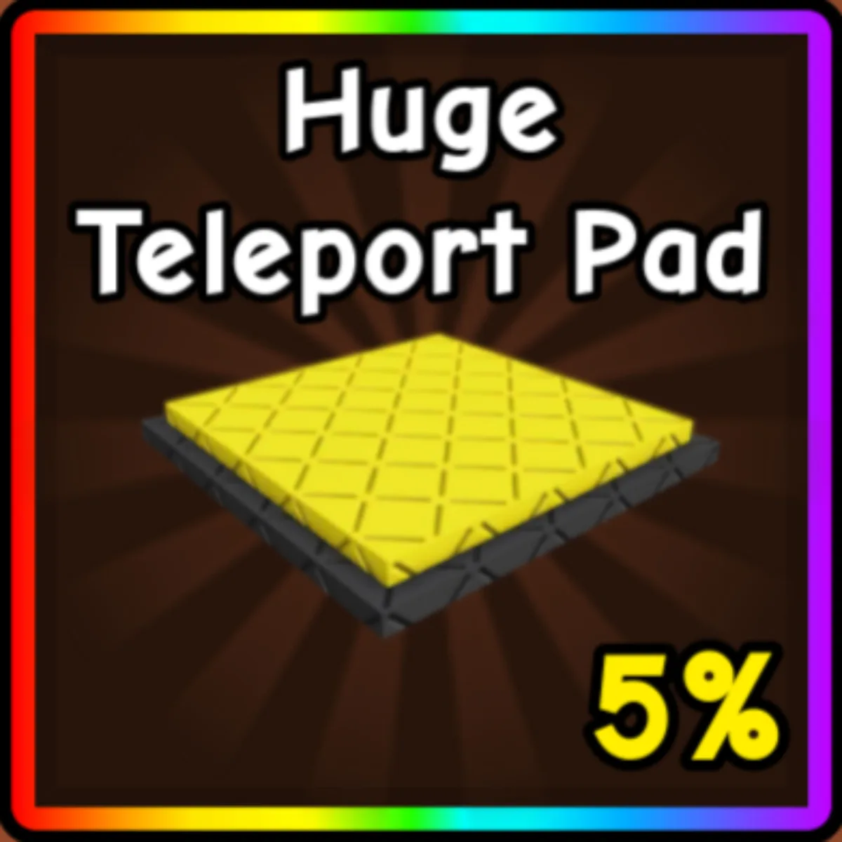 Huge Teleporter Pad Grow A Garden 2 (Super)