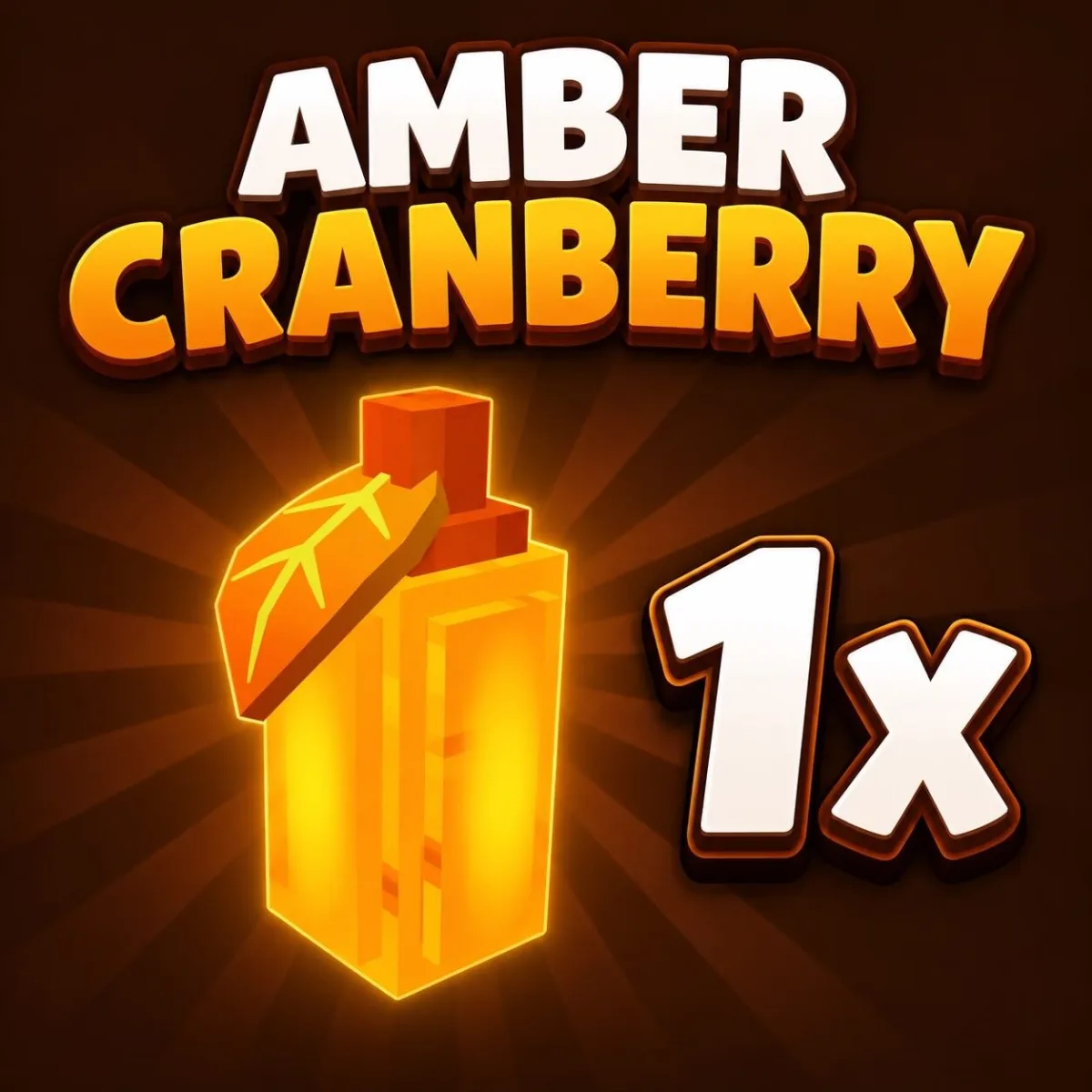 Amber Cranberry Seed (Super)